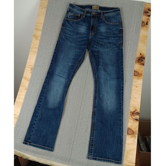 Wrangler 20X Vintage Boot Jeans Men's 32X33 Blue Cowboy Boot Cut Style 42 - Picture 4 of 13